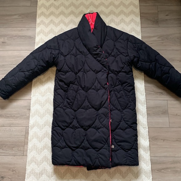 Lazy Oaf Reversible Down Coat - Picture 3 of 6